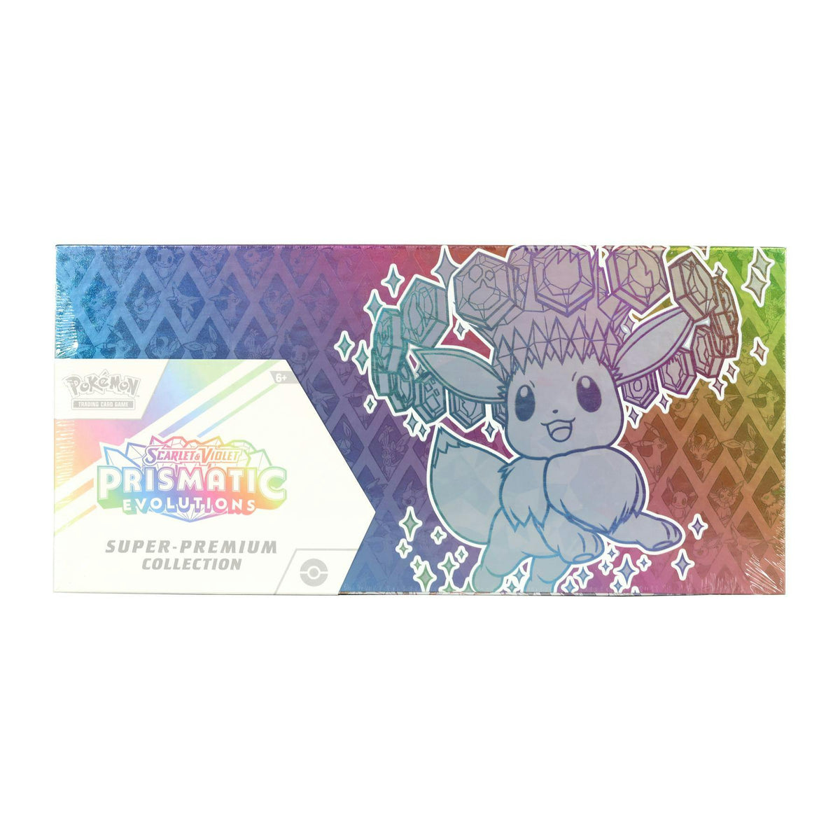 Pokemon Scarlet & Violet: Prismatic Evolutions Super Premium Collection 4-Box Case