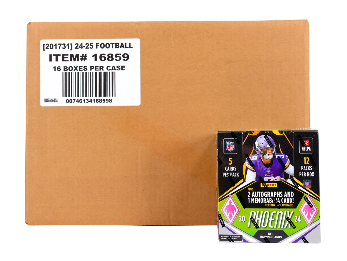 2024 Panini Phoenix Football Hobby 16-Box Case