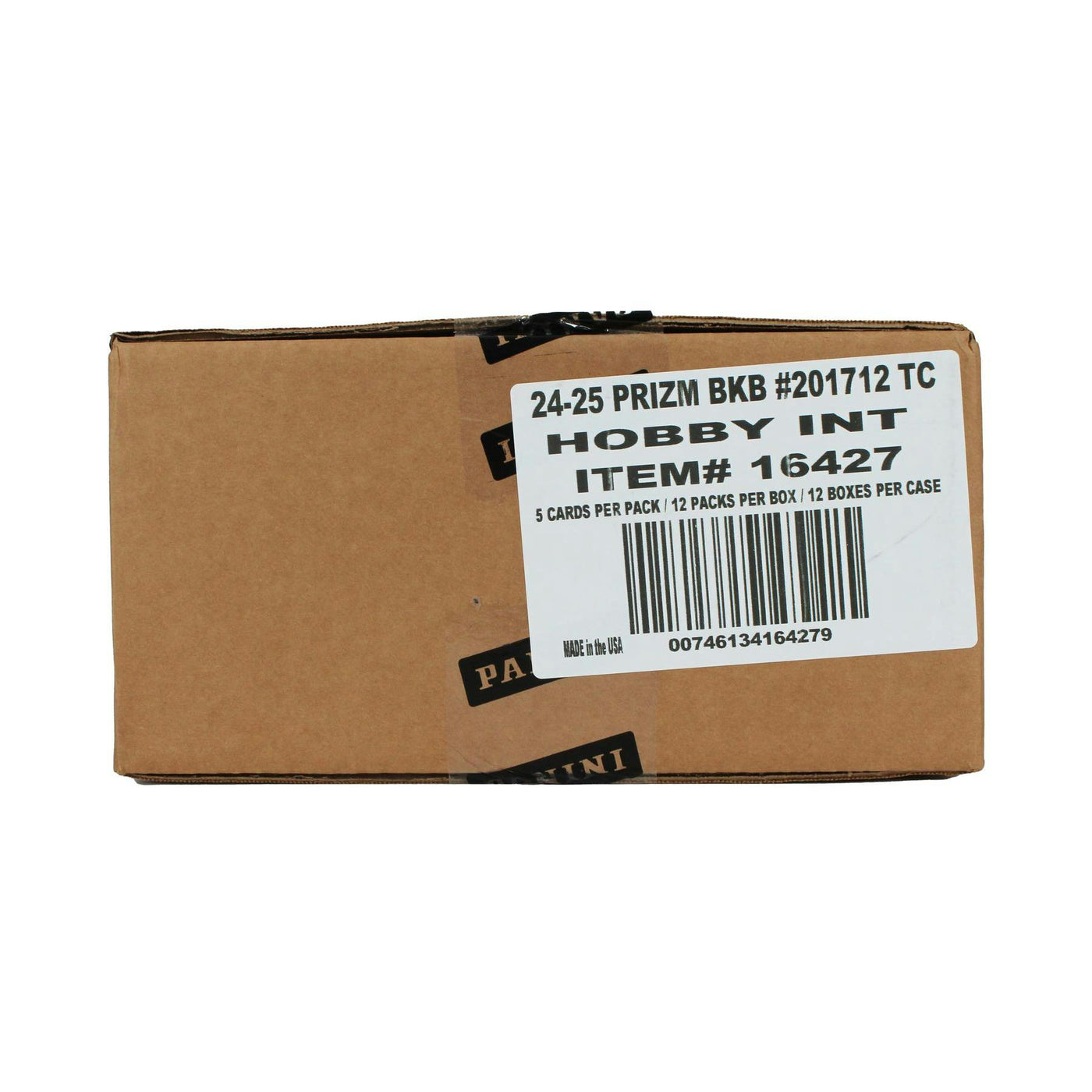 2024/25 Panini Prizm Basketball International Hobby 12-Box Case