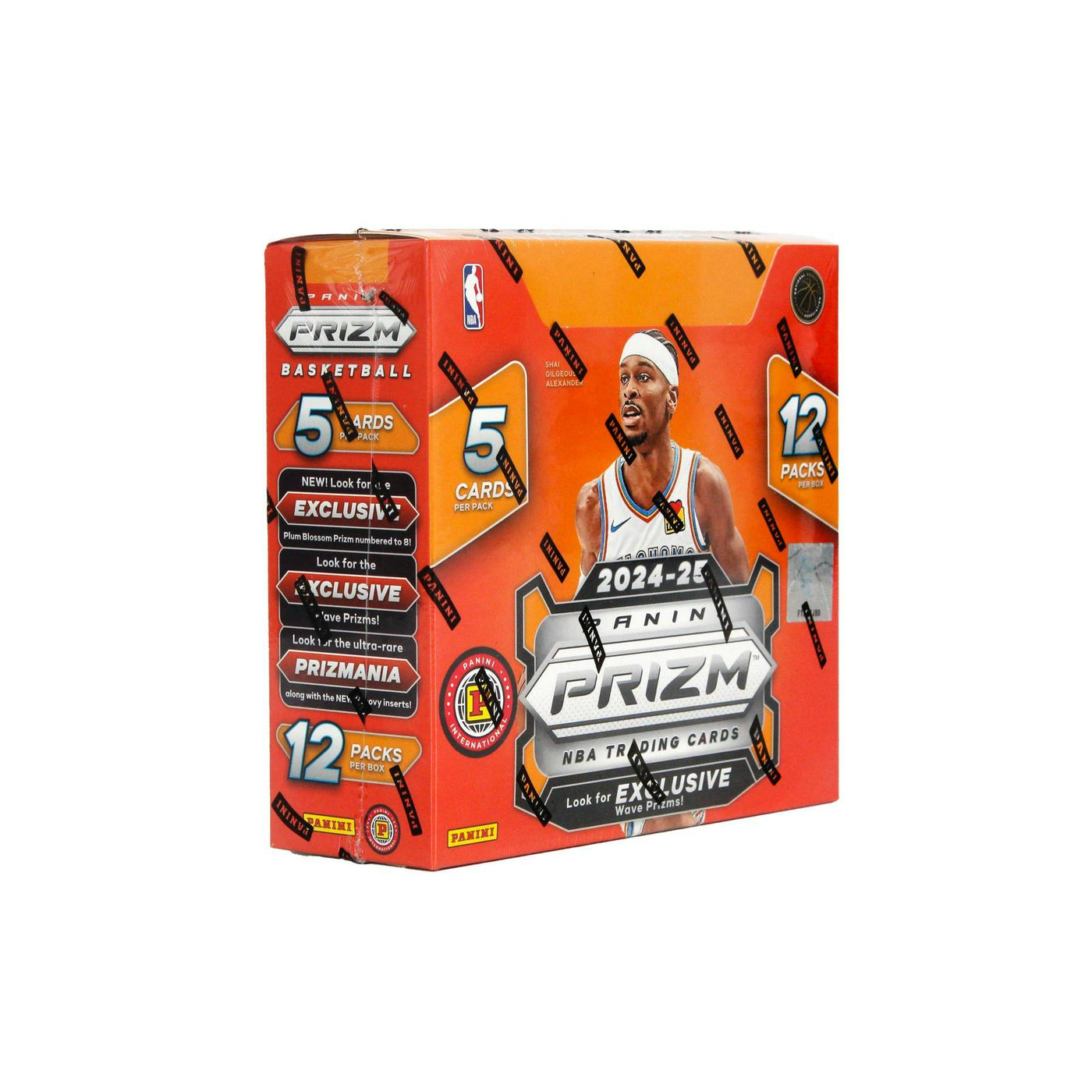 2024/25 Panini Prizm Basketball International Hobby 12-Box Case
