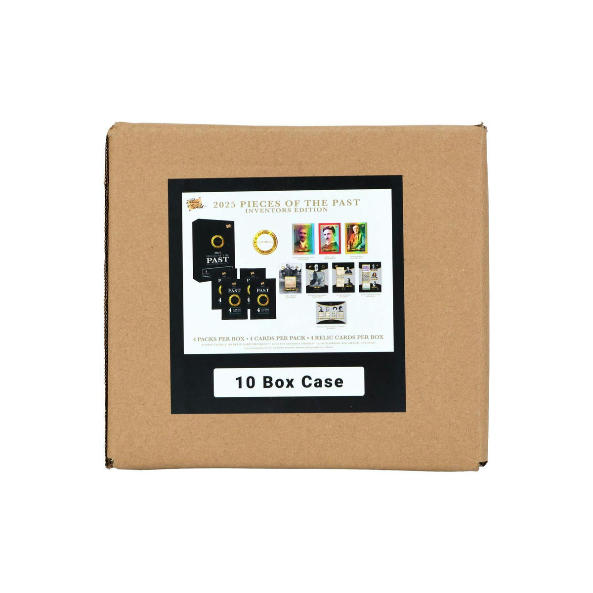 2025 Keepsake Pieces of the Past Inventors Edition Hobby 10-Box Case
