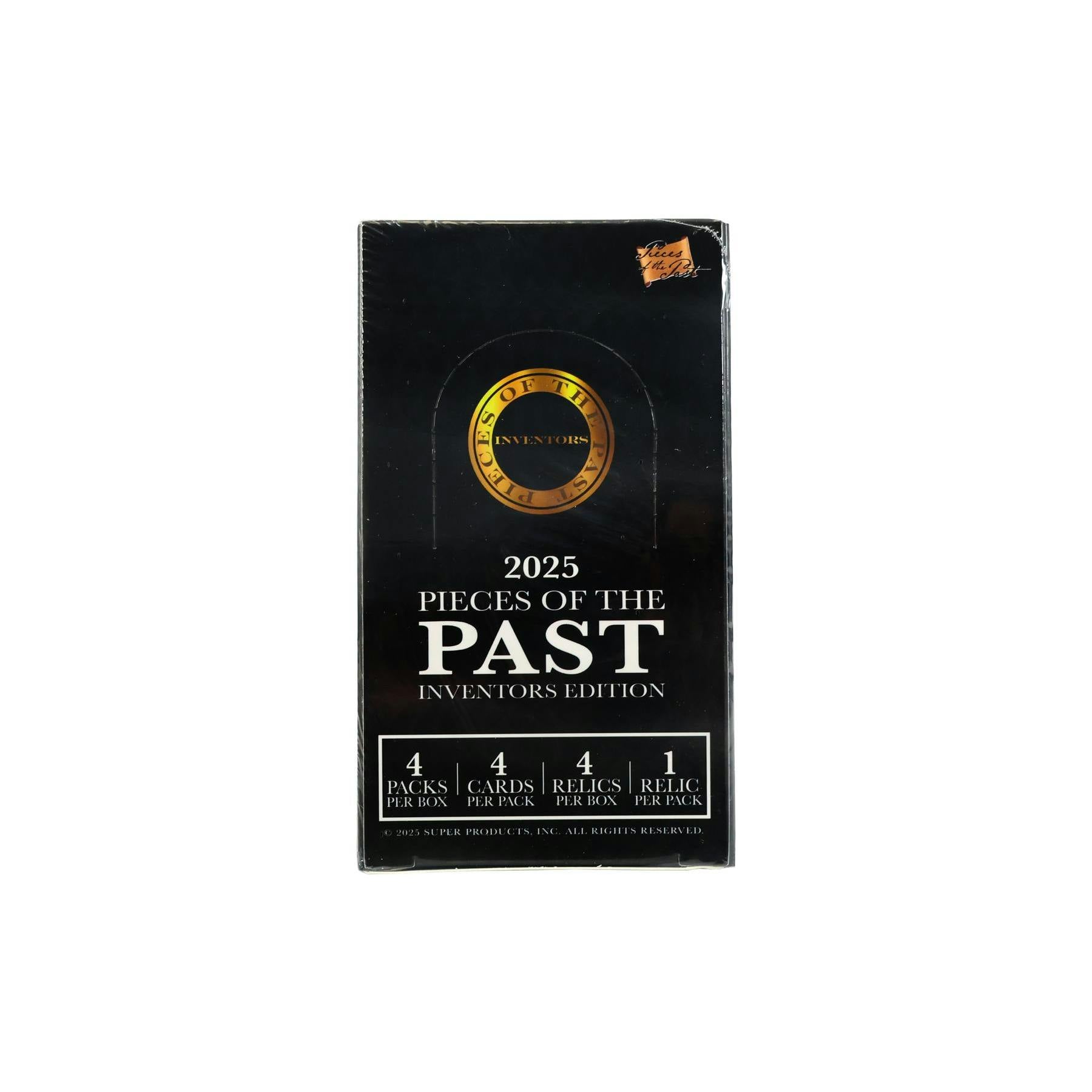 2025 Keepsake Pieces of the Past Inventors Edition Hobby 10-Box Case