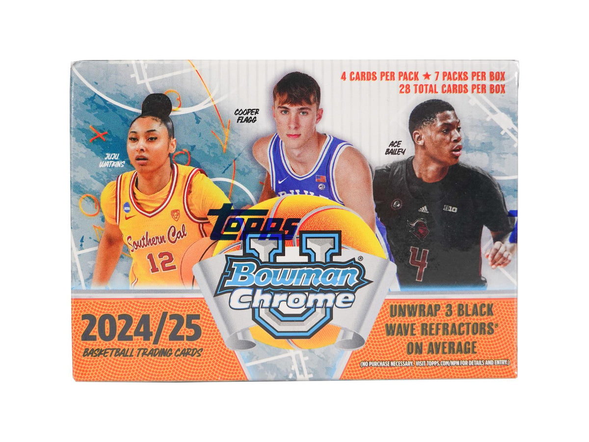 2024/25 Bowman University Chrome Basketball Blaster Box