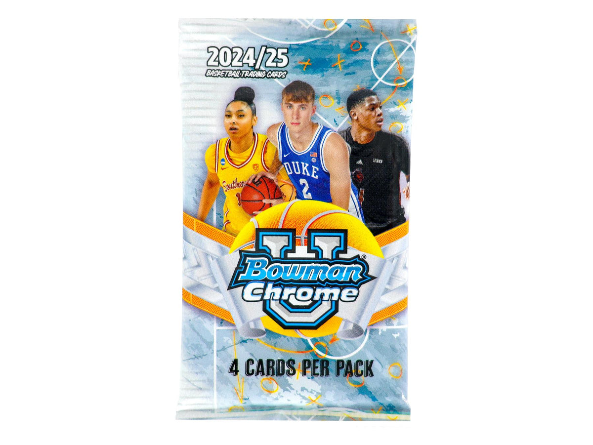2024/25 Bowman University Chrome Basketball Blaster Pack