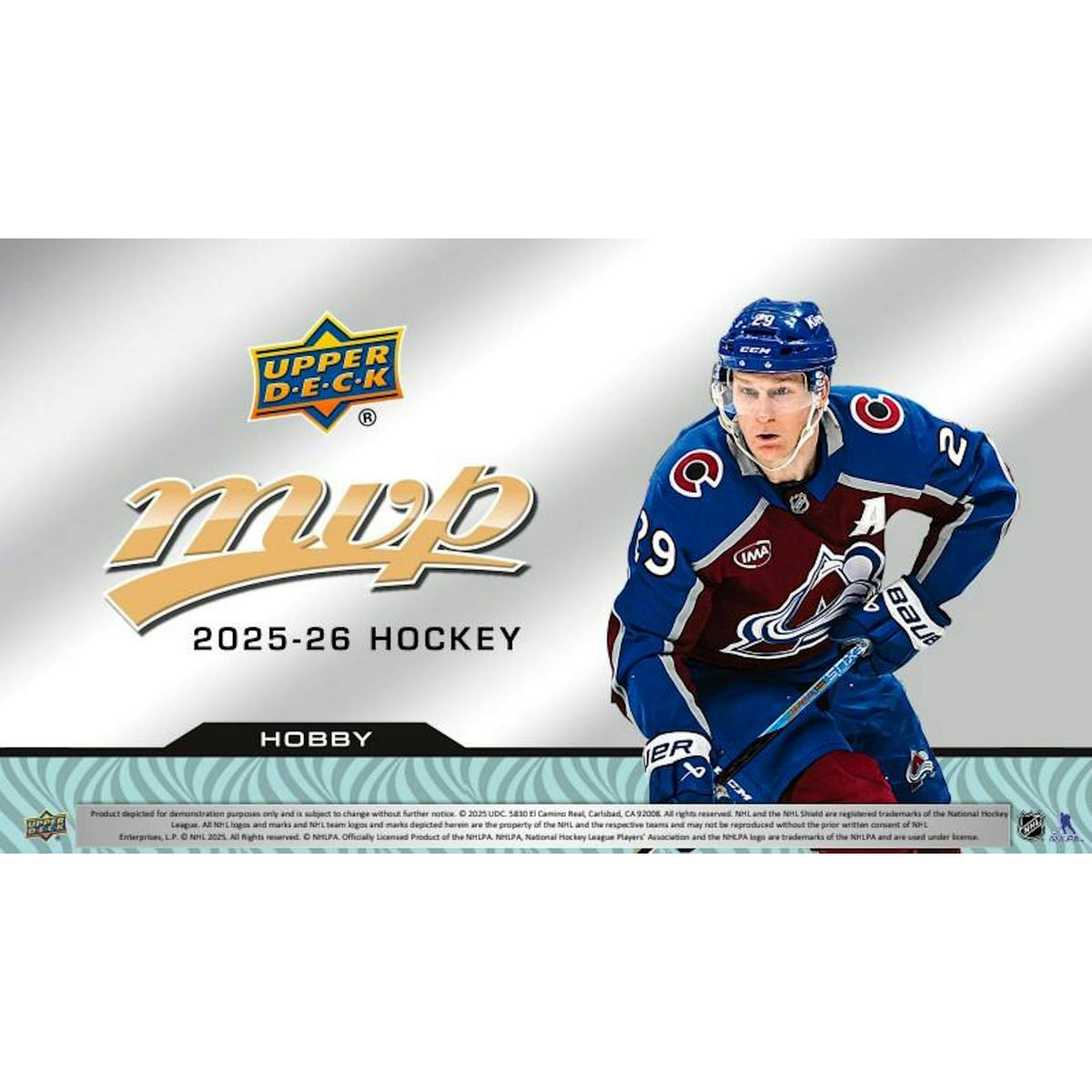 2025/26 Upper Deck MVP Hockey Hobby Box
