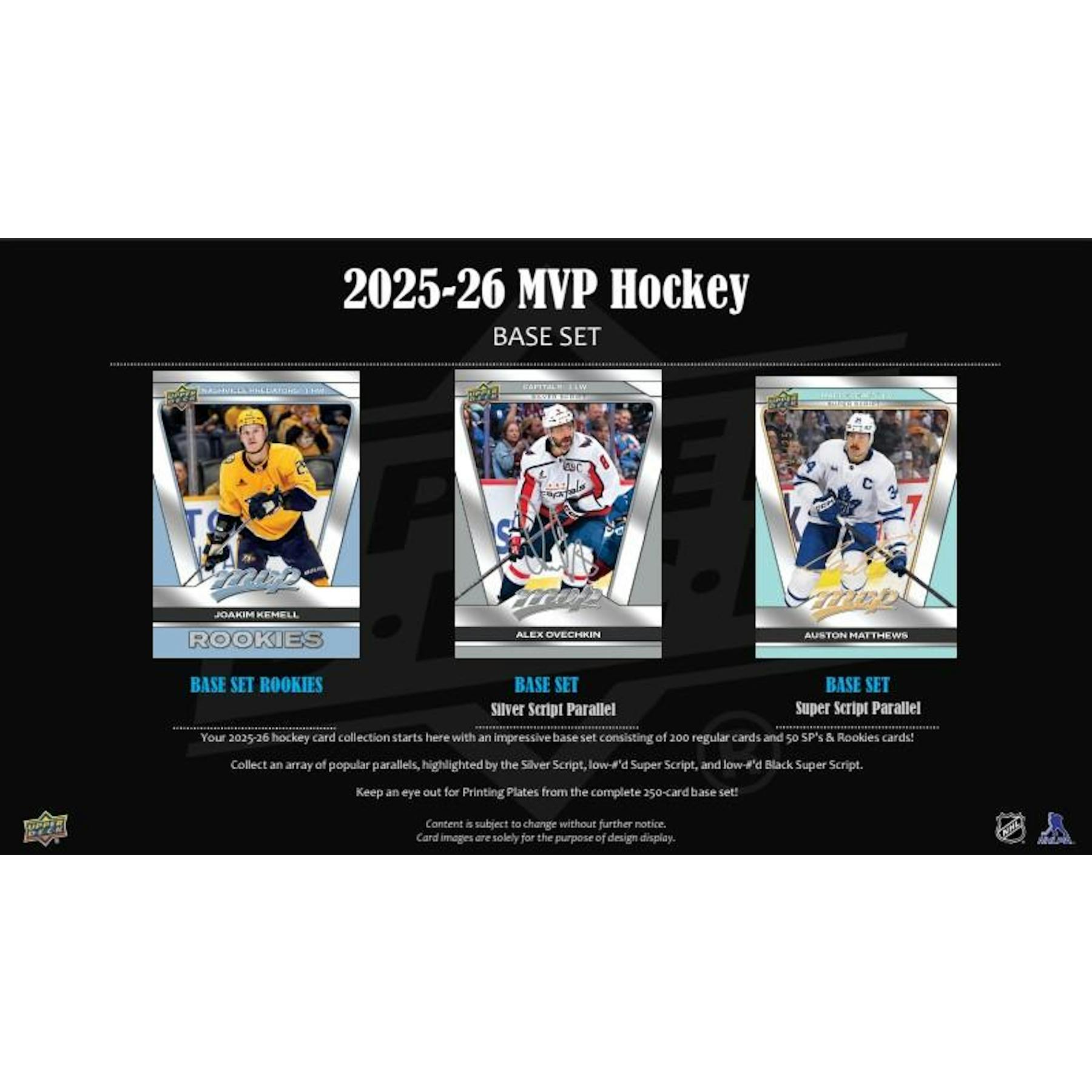 2025/26 Upper Deck MVP Hockey Hobby Box
