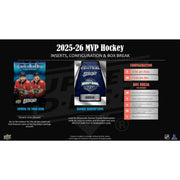 2025/26 Upper Deck MVP Hockey Hobby 20-Box Case