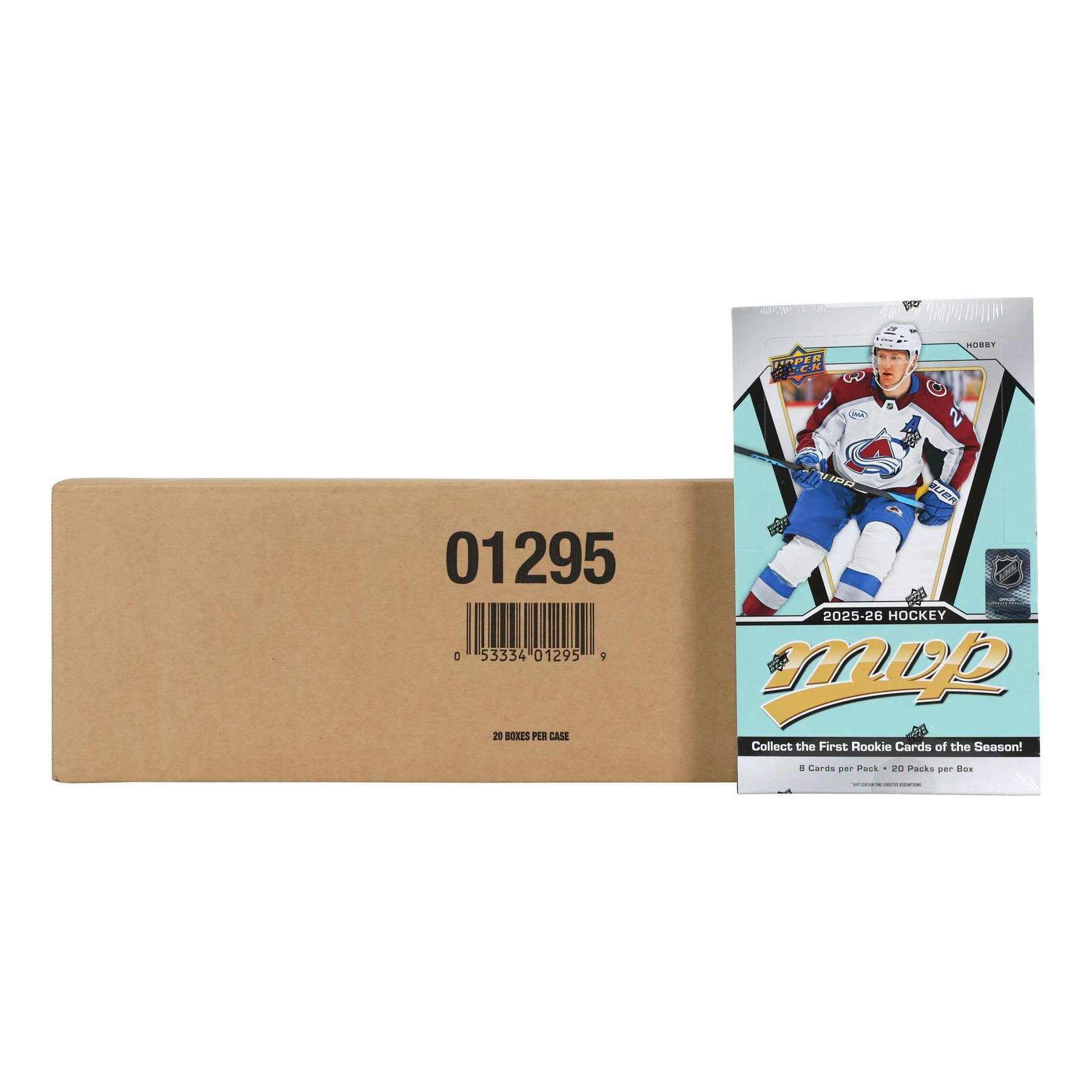 2025/26 Upper Deck MVP Hockey Hobby 20-Box Case