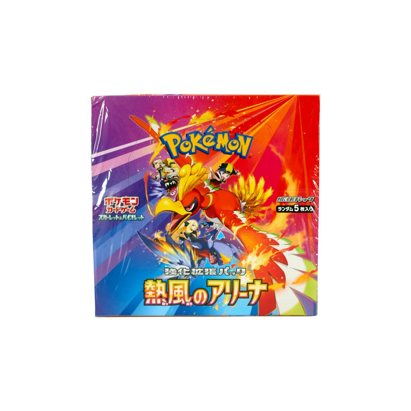 Pokemon Scarlet & Violet: Heat Wave Arena Booster Box (Japanese)