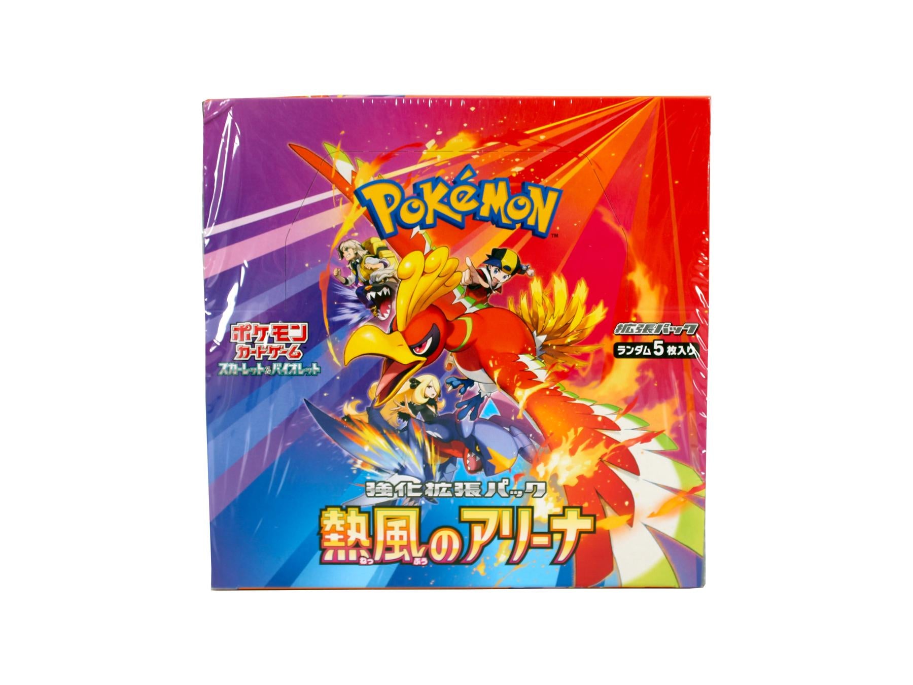 Pokemon Scarlet & Violet: Heat Wave Arena Booster Box (Japanese)