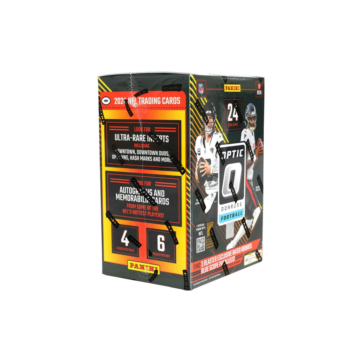 2024 Panini Donruss Optic Football Blaster Hobby 20-Box Case (Blue Scope Parallels!)