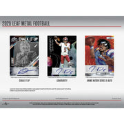 2025 Leaf Metal Football Hobby Box