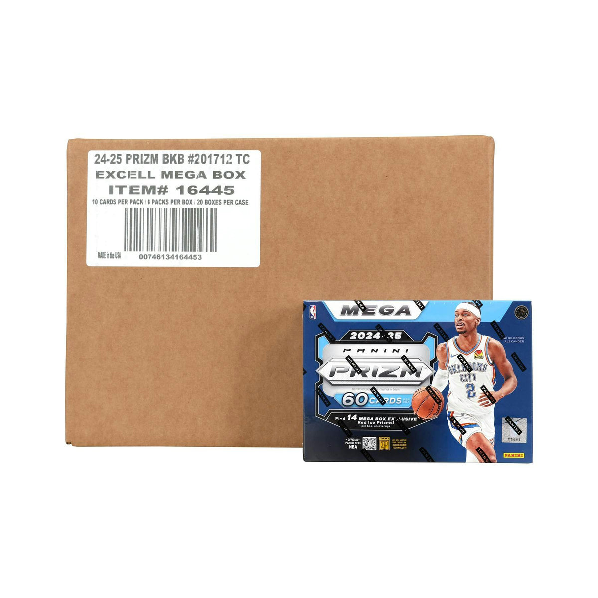 2024/25 Panini Prizm Basketball Mega 20-Box Case (Red Ice Prizms!)