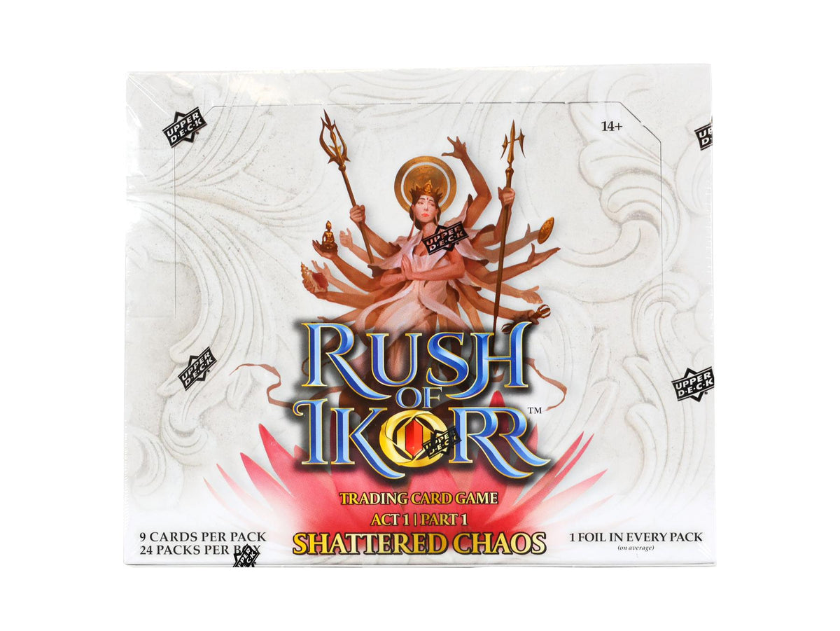 Rush of Ikorr TCG Shattered Chaos Booster Box (Upper Deck 2025)