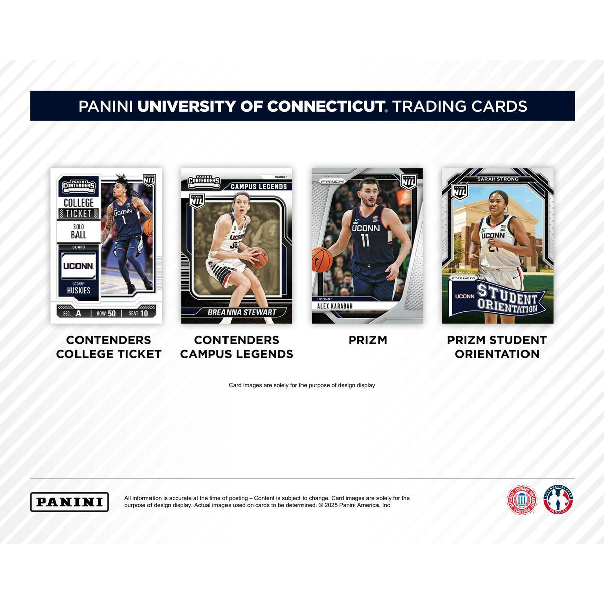 2024/25 Panini UConn Collegiate Basketball Hobby Box