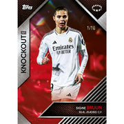 2024/25 Topps UEFA Women's Champions League Soccer Knockout Hobby Box