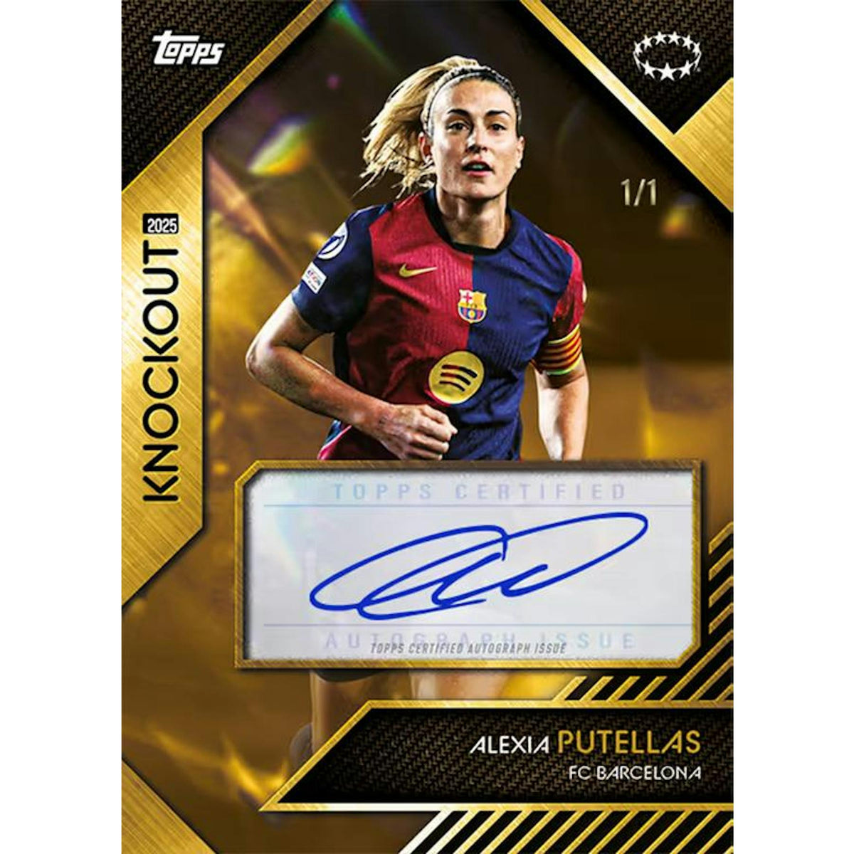 2024/25 Topps UEFA Women's Champions League Soccer Knockout Hobby Box