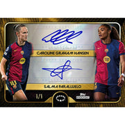 2024/25 Topps UEFA Women's Champions League Soccer Knockout Hobby Box