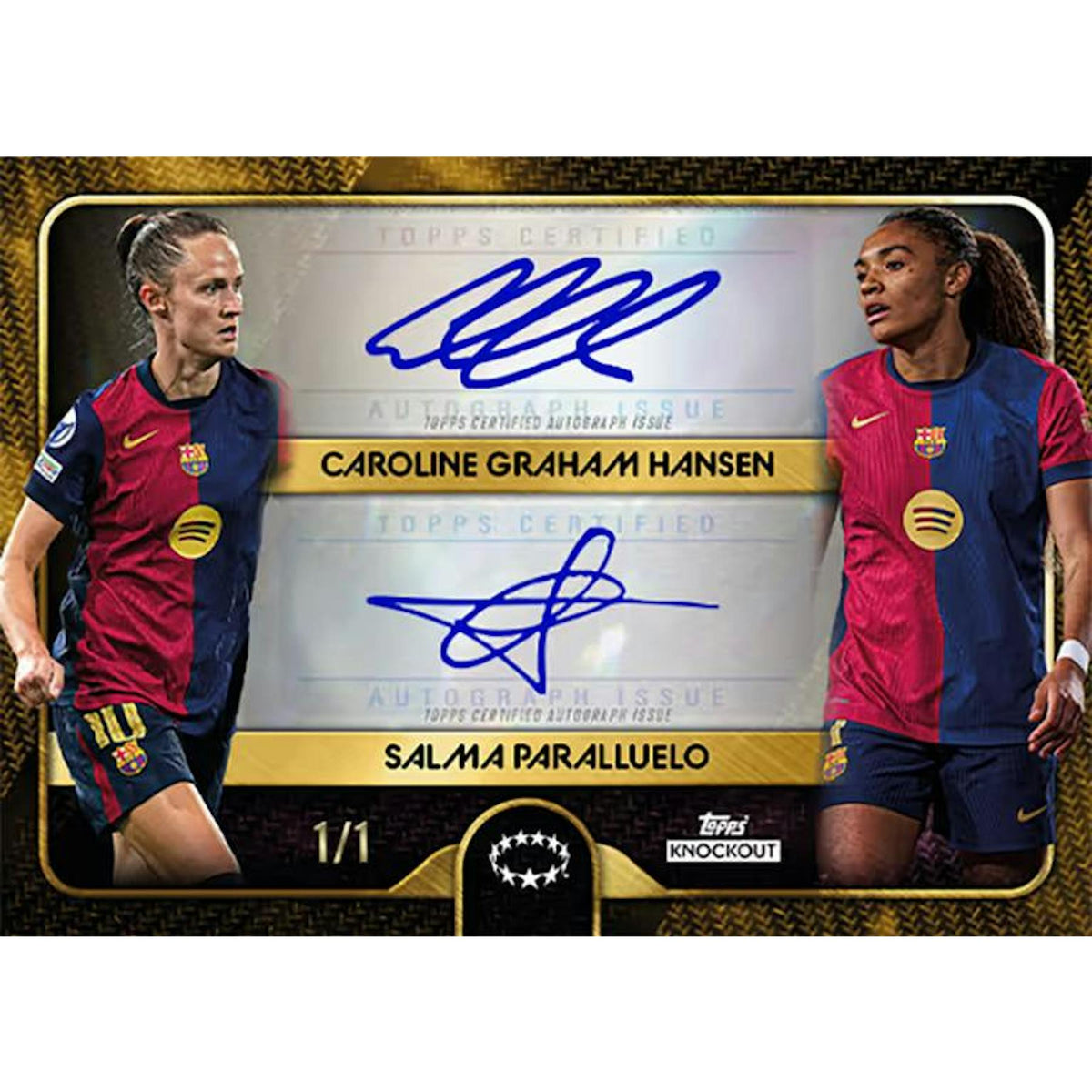 2024/25 Topps UEFA Women's Champions League Soccer Knockout Hobby Box