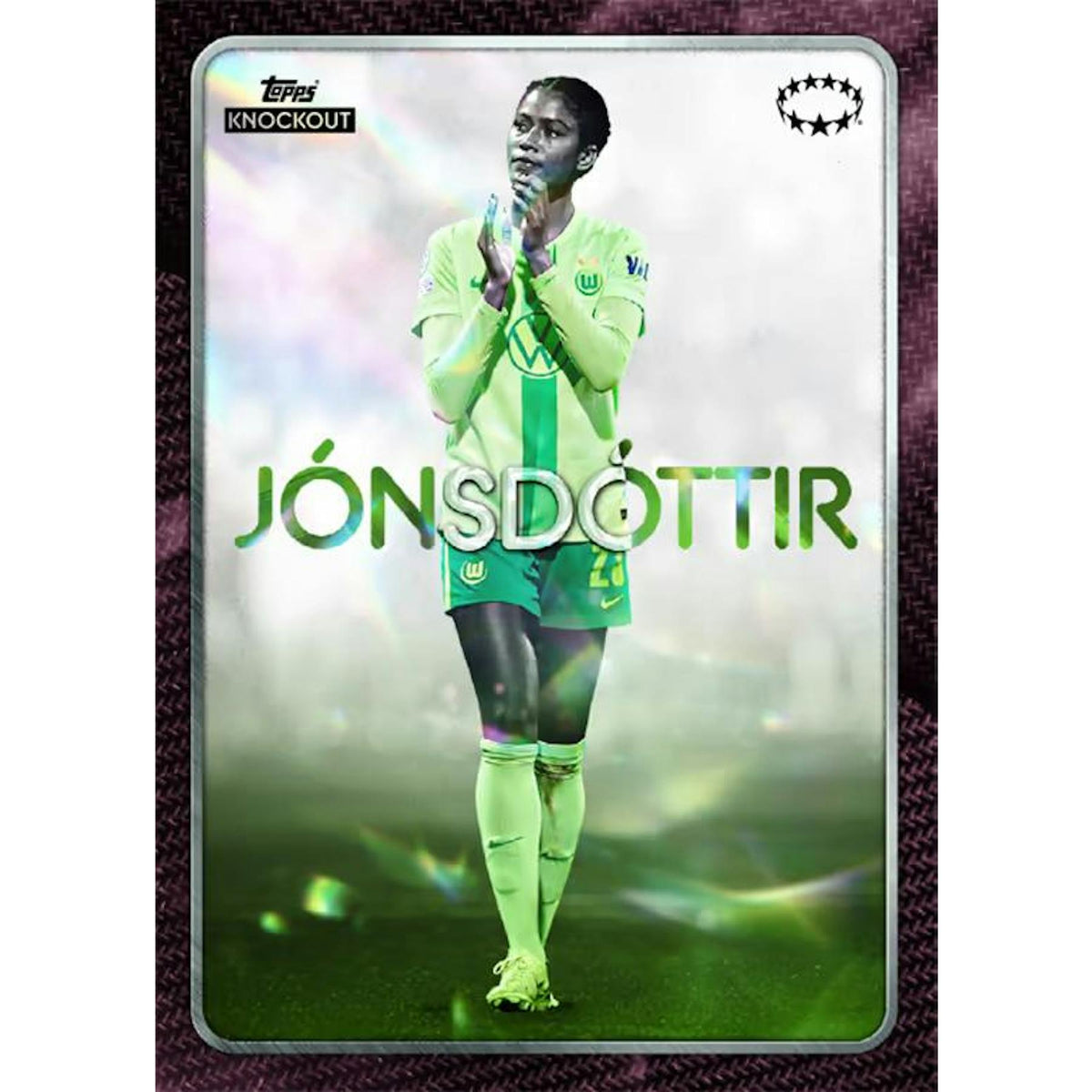 2024/25 Topps UEFA Women's Champions League Soccer Knockout Hobby Box
