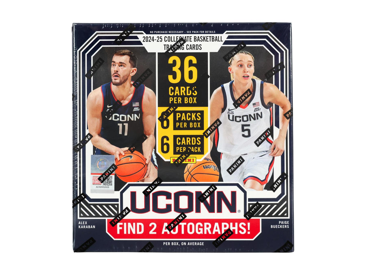 2024/25 Panini UConn Collegiate Basketball Hobby Box