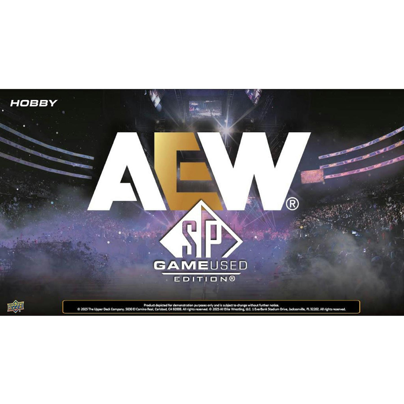 2025 Upper Deck AEW SP Game Used Wrestling Hobby Box
