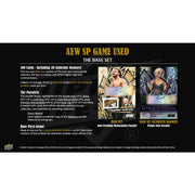 2025 Upper Deck AEW SP Game Used Wrestling Hobby Box