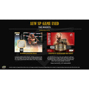 2025 Upper Deck AEW SP Game Used Wrestling Hobby Box