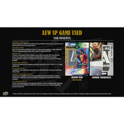 2025 Upper Deck AEW SP Game Used Wrestling Hobby Box