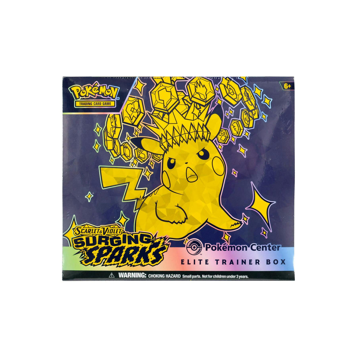 Pokemon Scarlet & Violet: Surging Sparks Pokemon Center Exclusive Elite Trainer Box