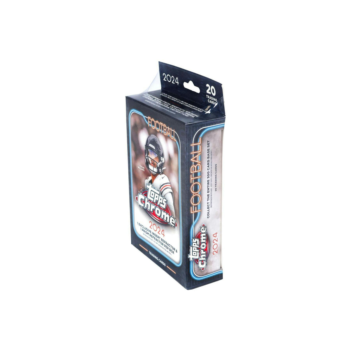 2024 Topps Chrome Football Hanger 64-Box Case