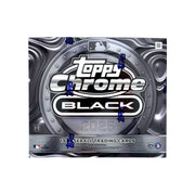 2025 Topps Chrome Black Baseball Hobby 12-Box Case