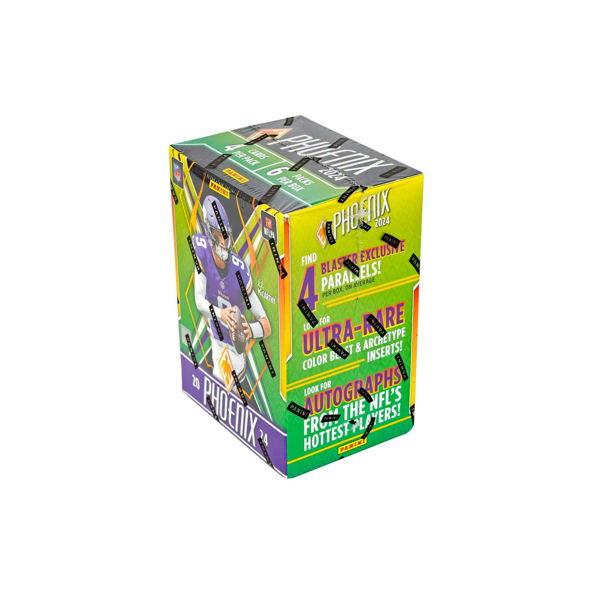 2024 Panini Phoenix Football Blaster Hobby 20-Box Case (Teal Parallels!)