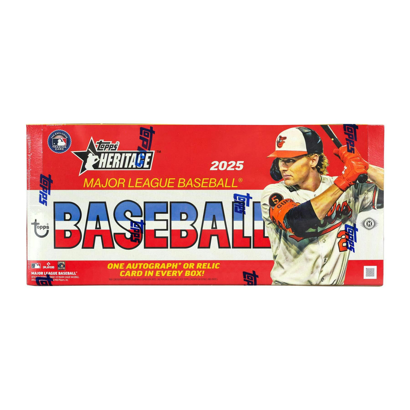 2025 Topps Heritage Baseball Hobby 12-Box Case