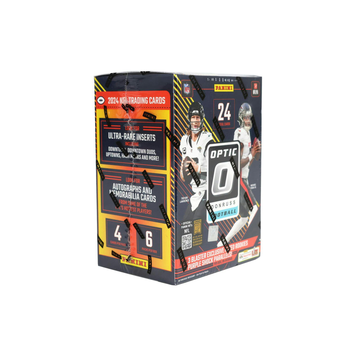 2024 Panini Donruss Optic Football Blaster Box (Purple Shock!)