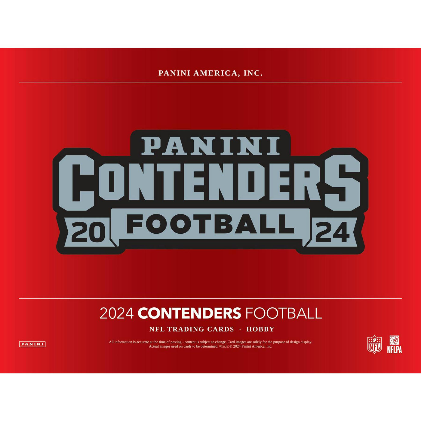 2024 Panini Contenders Football 1st Off The Line FOTL Hobby Box