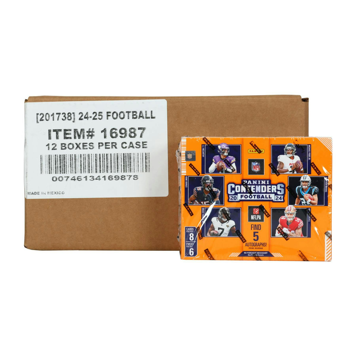 2024 Panini Contenders Football Hobby 12-Box Case