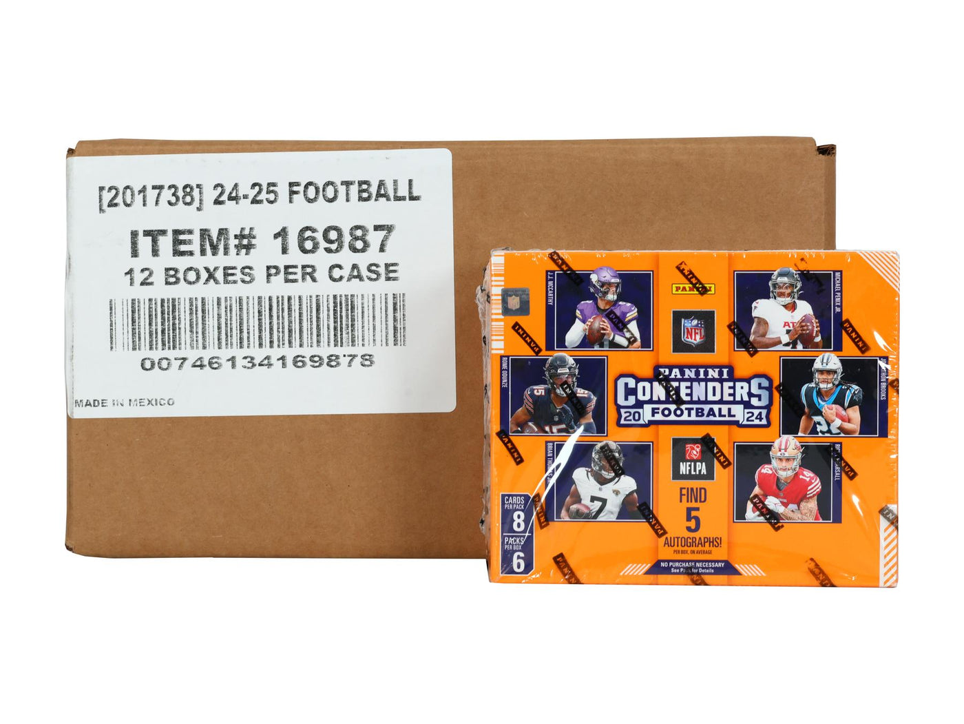 2024 Panini Contenders Football Hobby 12-Box Case