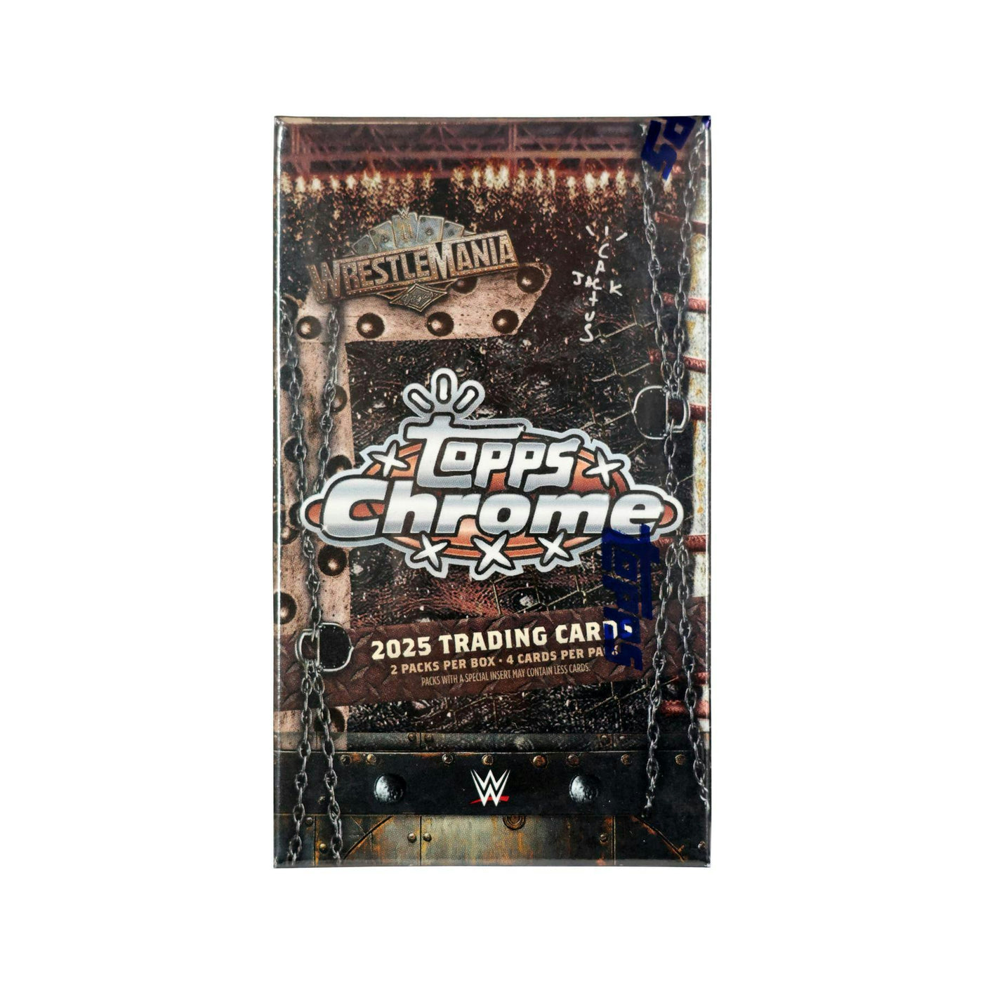 2025 Topps Chrome WWE Cactus Jack x Wrestlemania Box