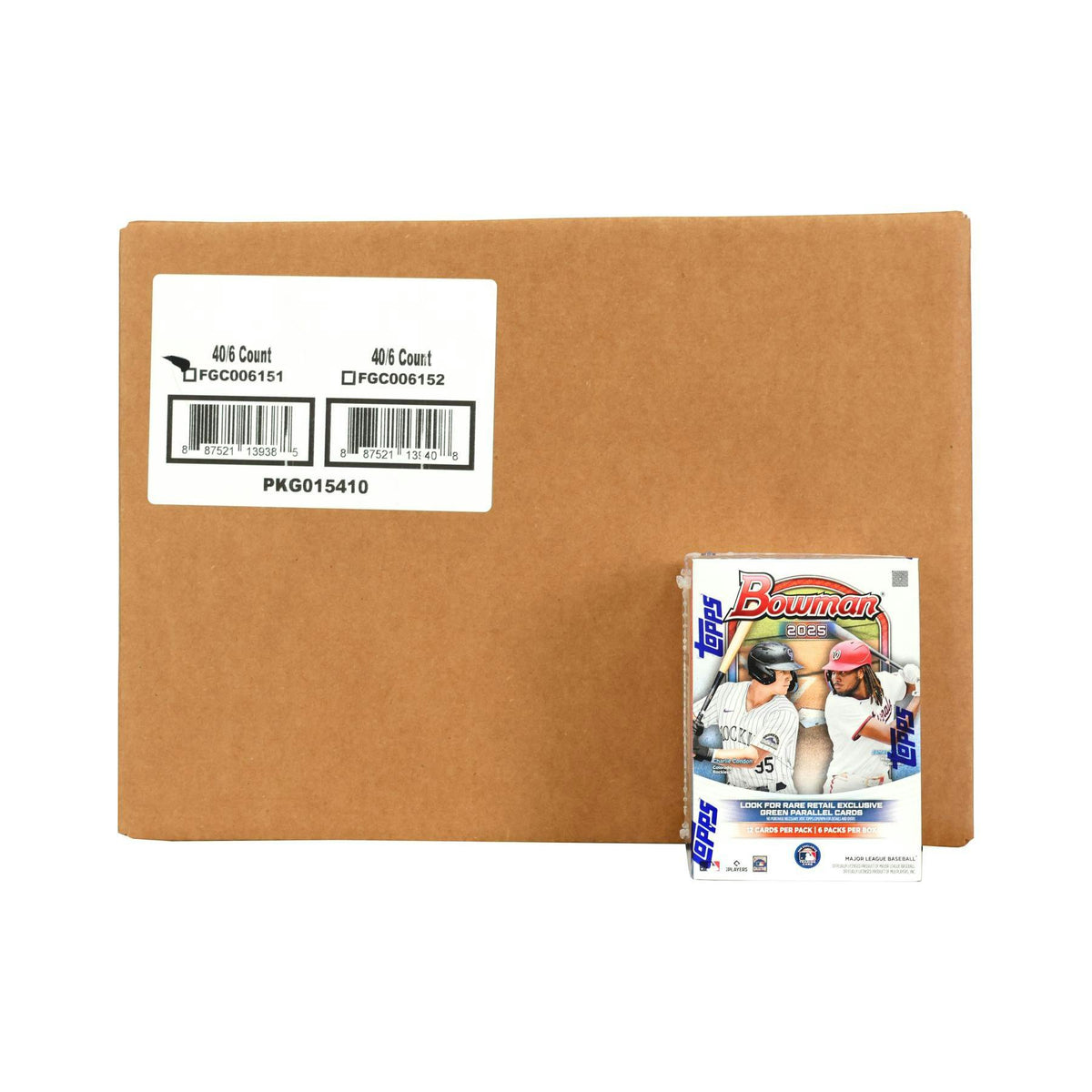 2025 Bowman Baseball Blaster 40-Box Case