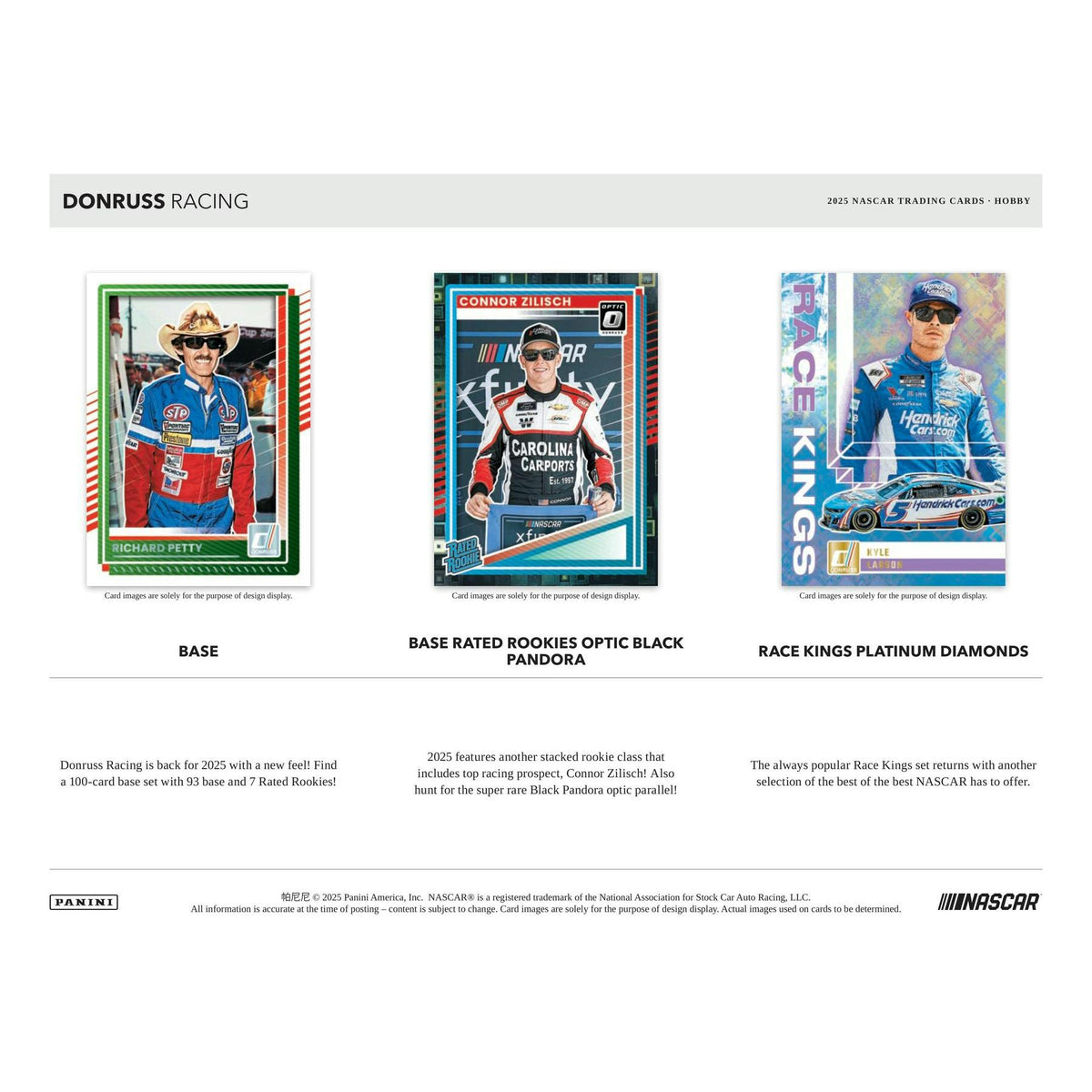 2025 Panini Donruss Racing Hobby 20-Box Case