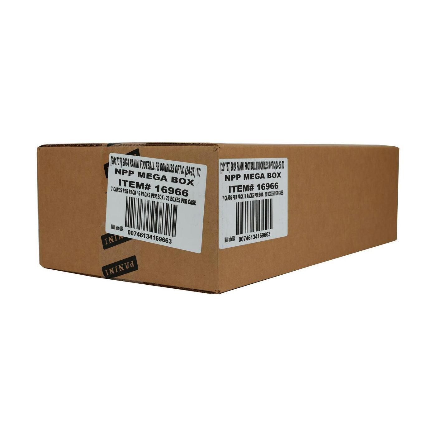 2024 Panini Donruss Optic Football Mega 20-Box Case (Blue Hyper Parallels!)