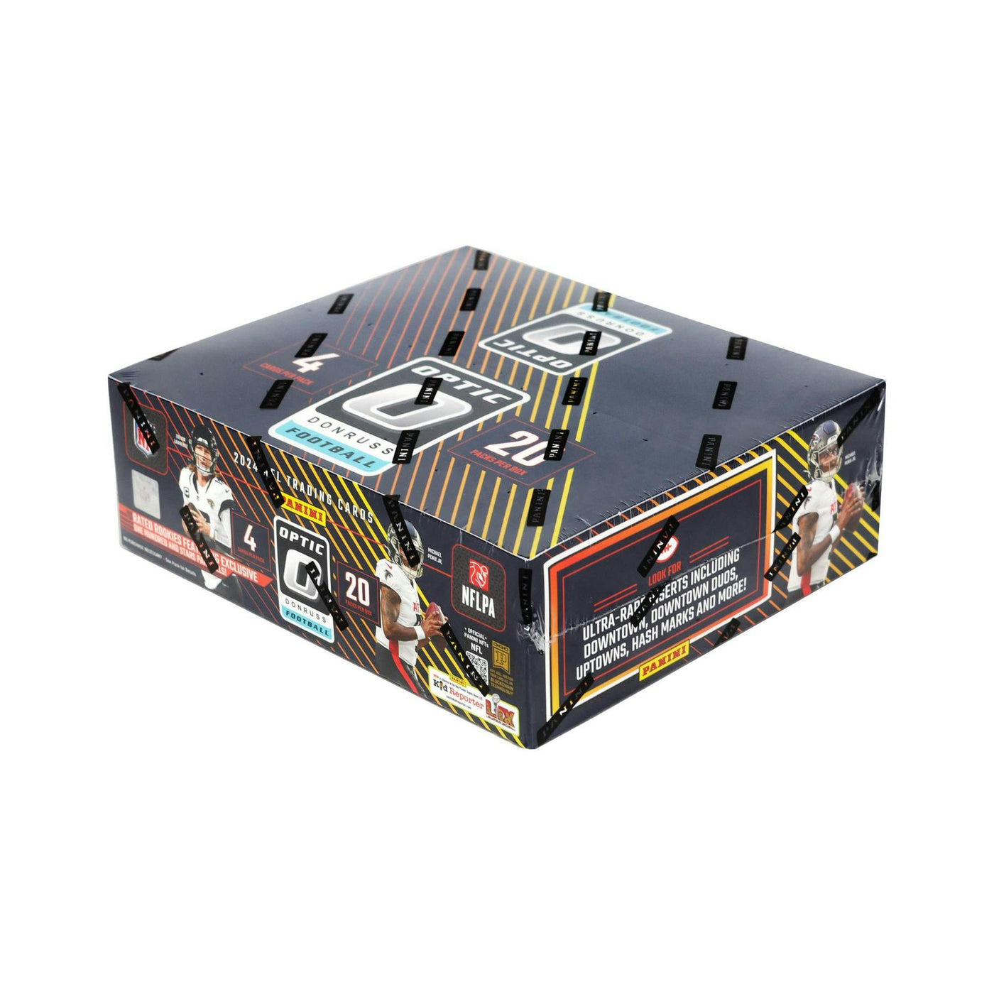 2024 Panini Donruss Optic Football 20-Pack Retail 24-Box Case