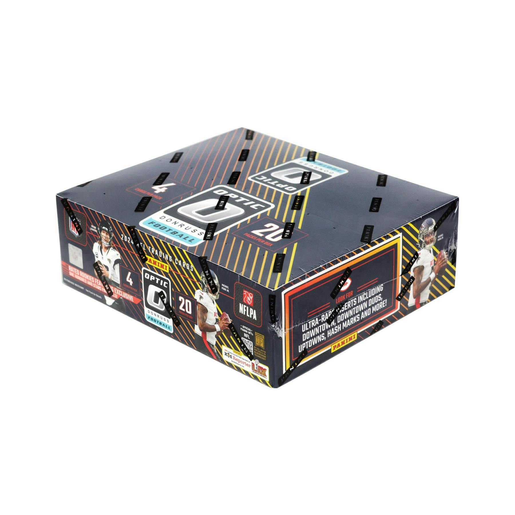 2024 Panini Donruss Optic Football 20-Pack Retail 24-Box Case