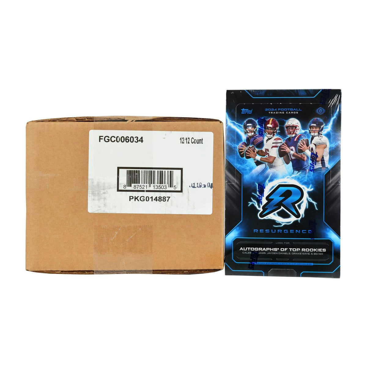 2024 Topps Resurgence Football Hobby 12-Box Case