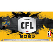 2025 Upper Deck CFL Canadian Football League Hobby Box