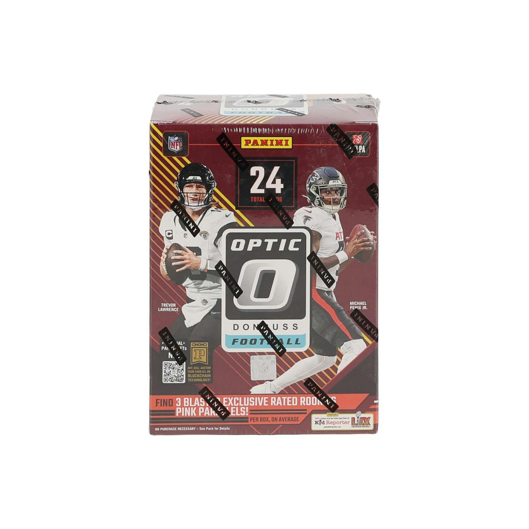 2024 Panini Donruss Optic Football Blaster 20-Box Case (Pink Parallels!)