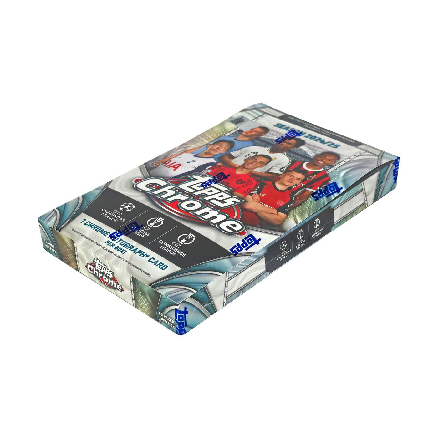 2024/25 Topps Chrome UEFA Club Competitions Soccer Hobby Box