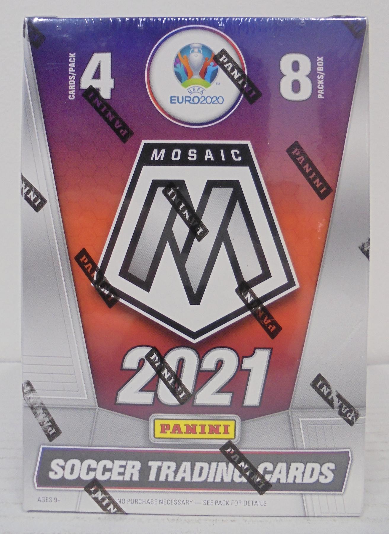 2020/21 Panini Mosaic UEFA Euro 2020 Soccer Blaster Box (Reed Buy)