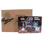2025 Leaf Pro Set Metal Football Hobby 10-Box Case